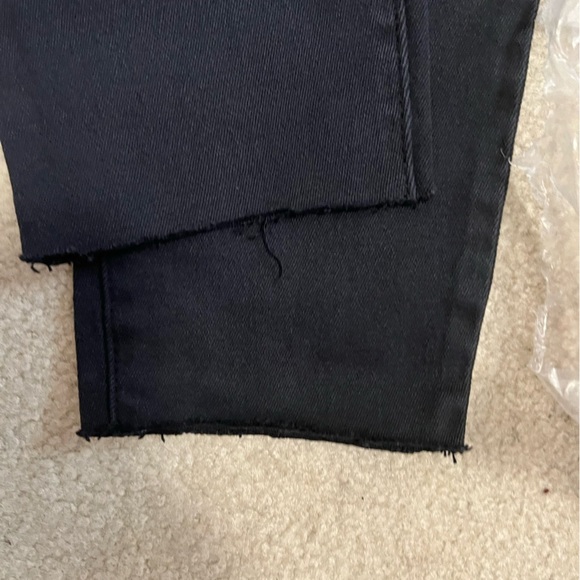 New NWT STS BLUE‎ jeans black distressed 30 Ellie  ankle skinny high rise - Picture 10 of 11